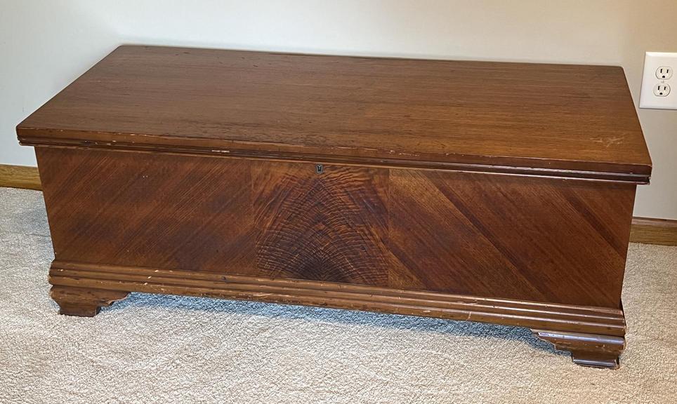 Auction Ohio Montgomery Ward Cedar Chest