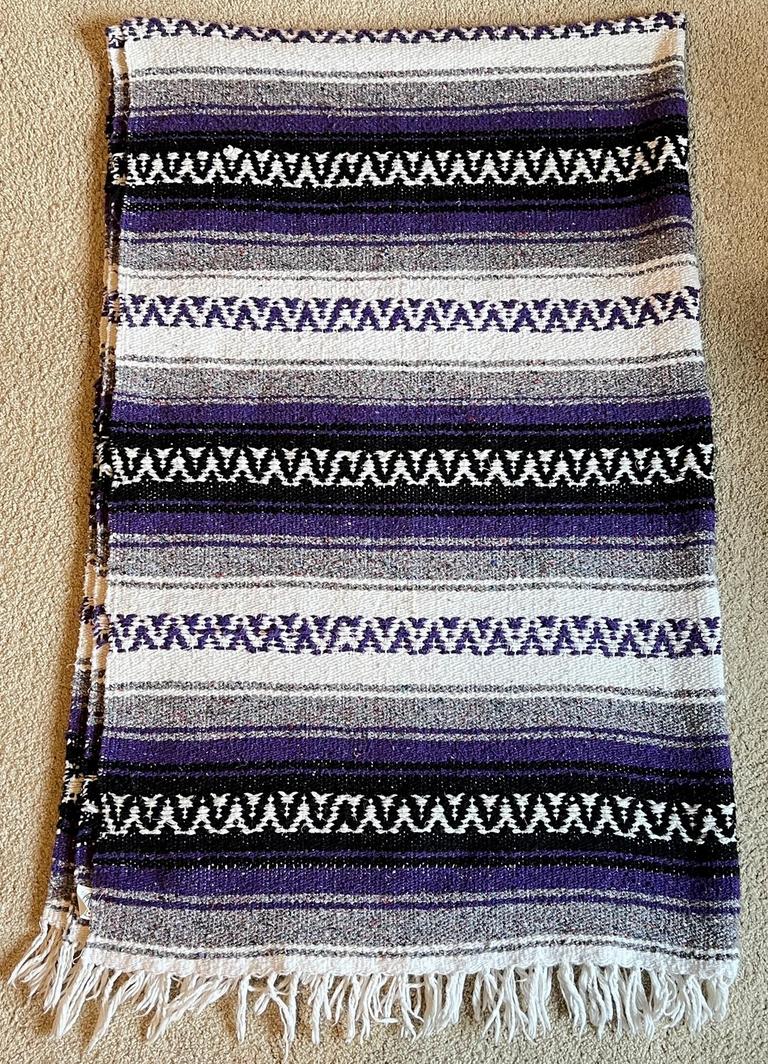 Auction Ohio Southwestern Wool Blanket