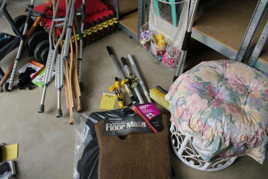 Auction Ohio Walker, Mats, Weights & More