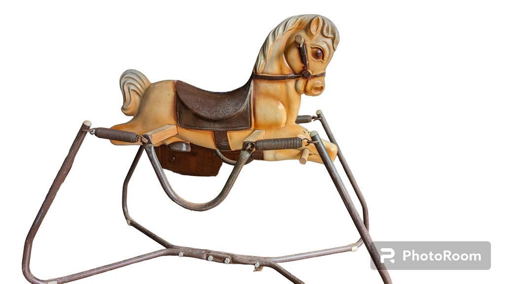 Auction Ohio Vintage rocking horse