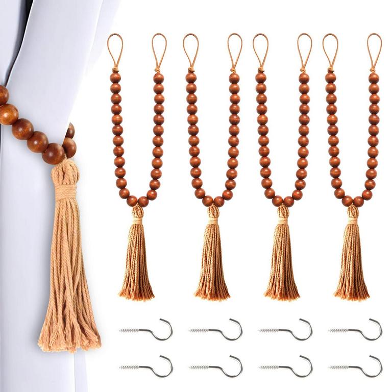 OCIOLI 4PC FARMHOUSE TIEBACKS