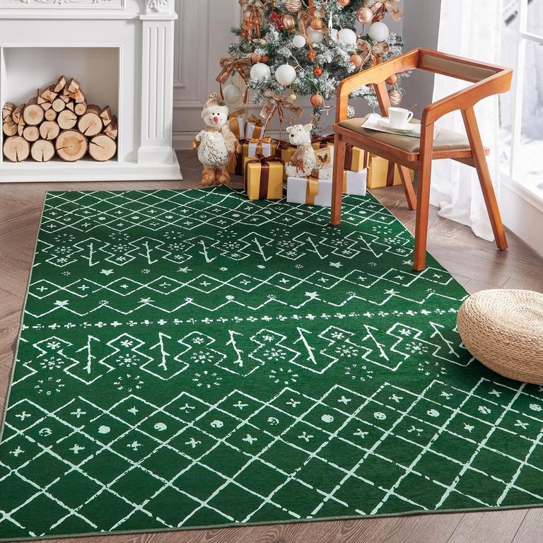 VANGAO 4X6 SNOWFLAKE RUG