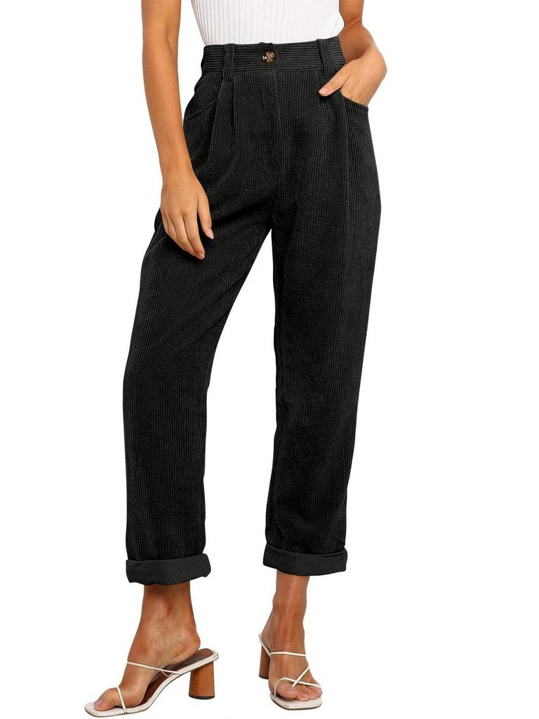 PRINBARA CORDUROY PANTS M