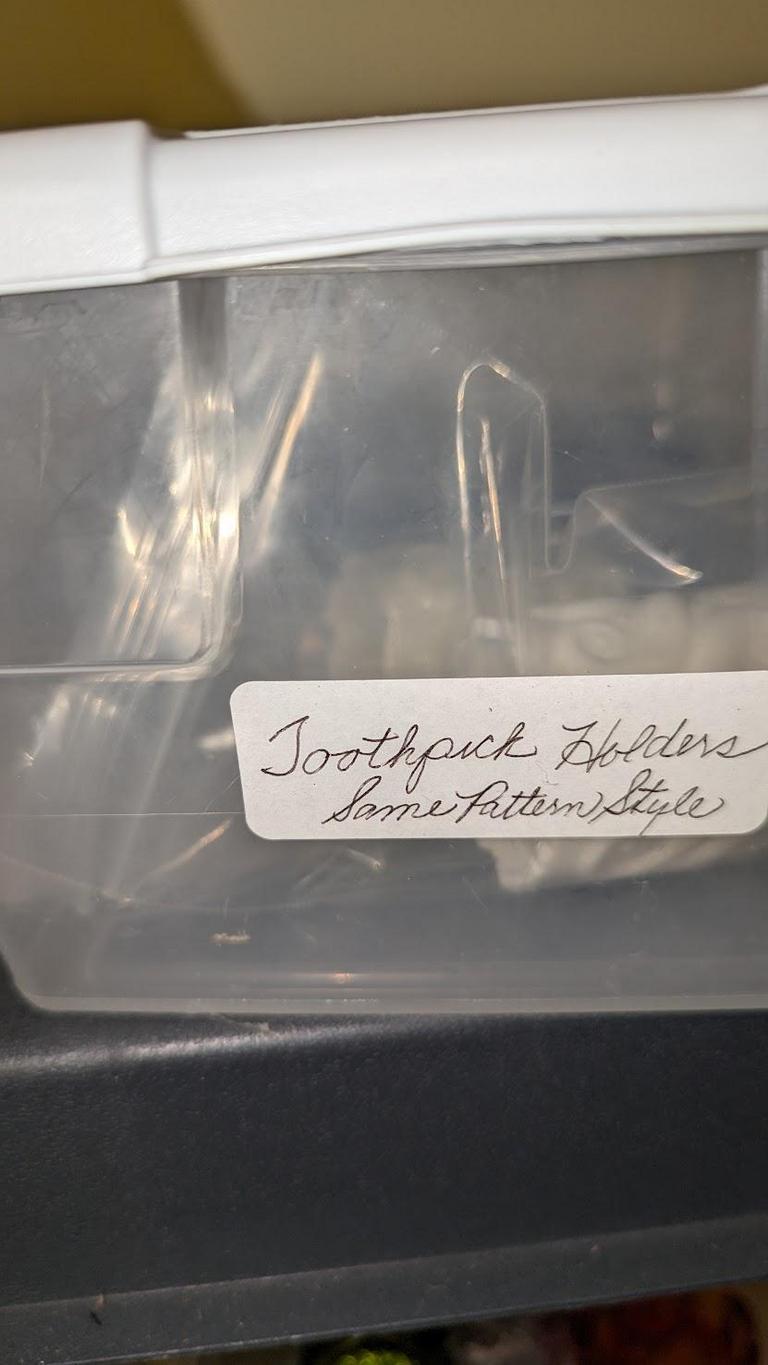 Auction Ohio Kanawha toothpick holders