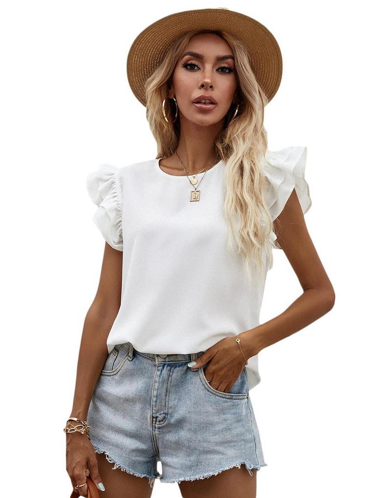 SHEIN RUFFLE BLOUSE XL
