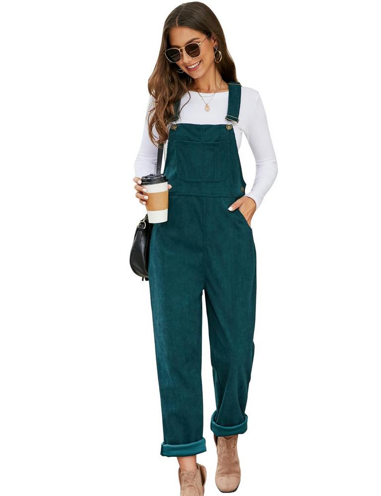 FLYGO CORDUROY OVERALLS L