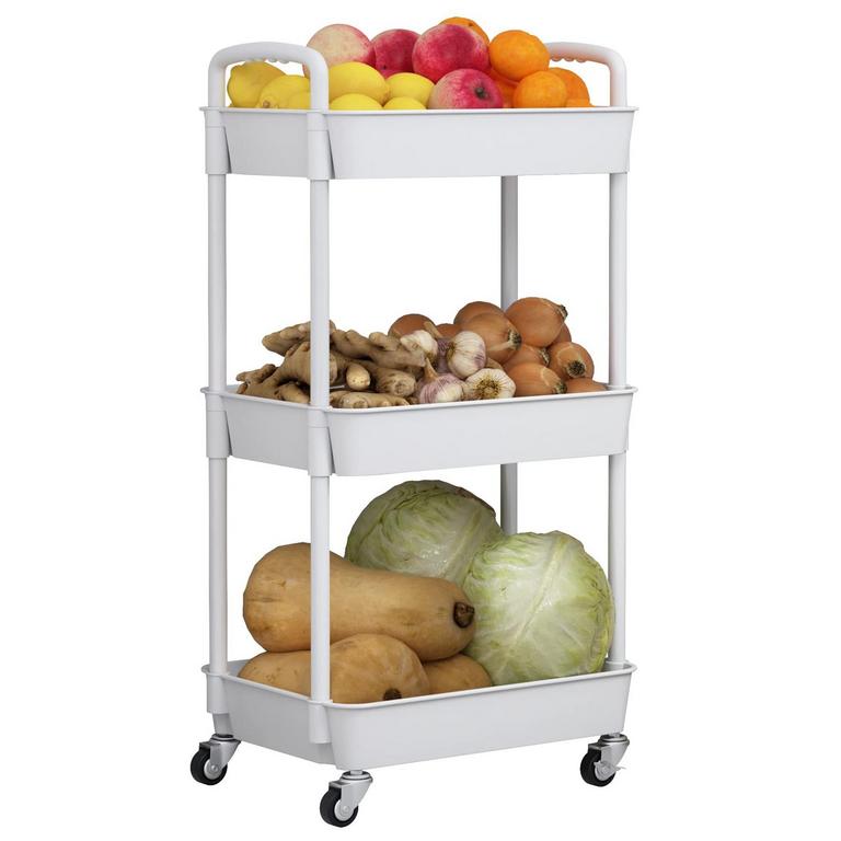 JIUYOTREE 3-TIER ROLLING CART