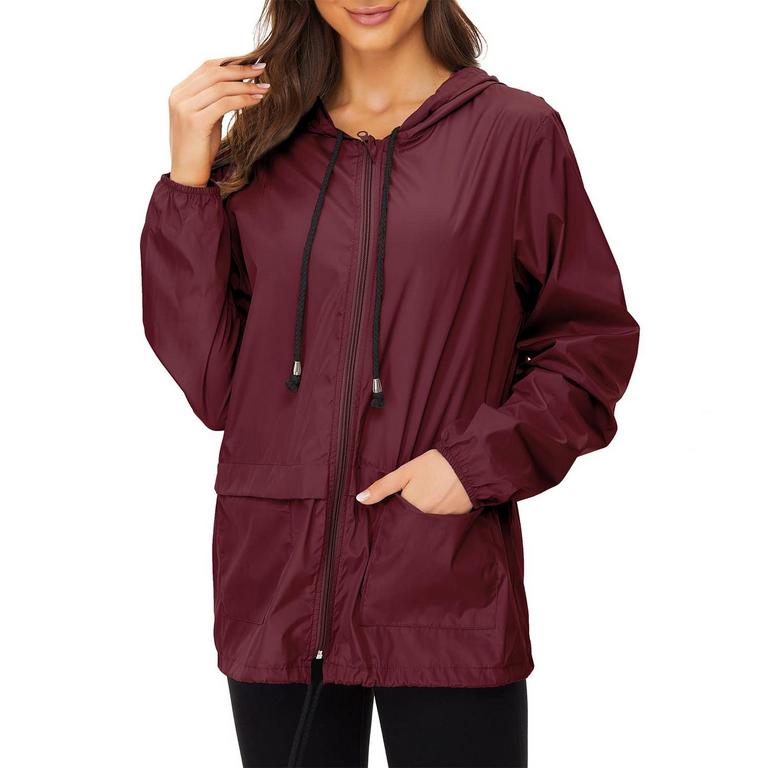 RAINCOAT WOMEN 2XL RED
