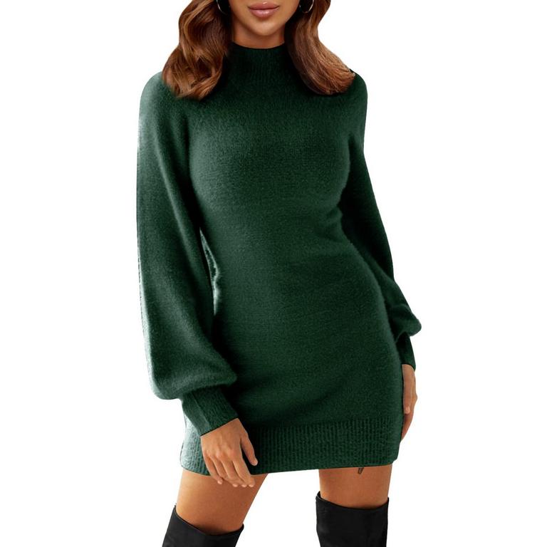 EXLURA MINI SWEATER DRESS