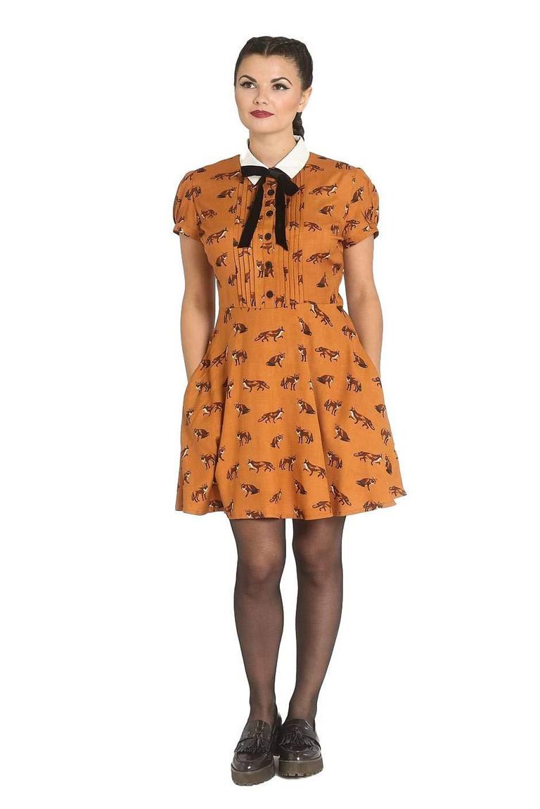 HELL BUNNY VIXEY DRESS XL