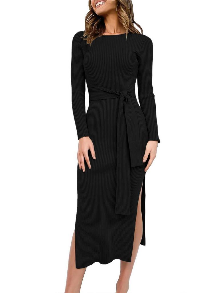 ANRABESS M SWEATER DRESS