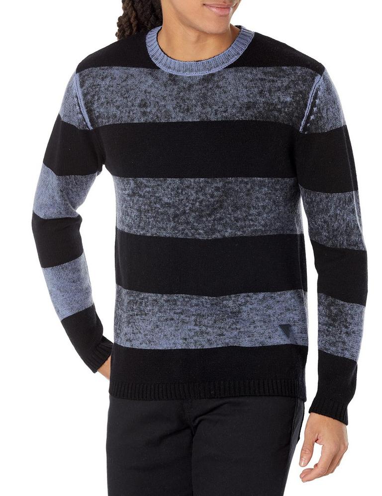 GUESS STRIPED SWEATER L
