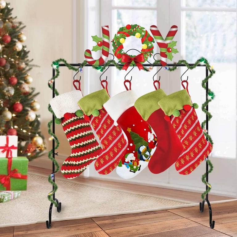 CHERRY 32IN STOCKING HOLDER