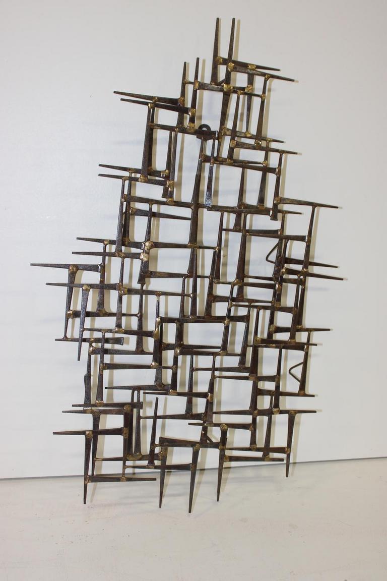 Auction Ohio Metal Wall Sculpture