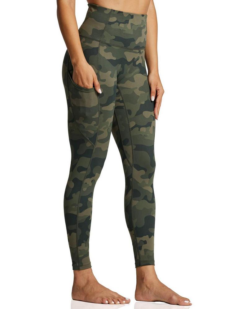 ZUTY S LEGGINGS GREEN CAMO