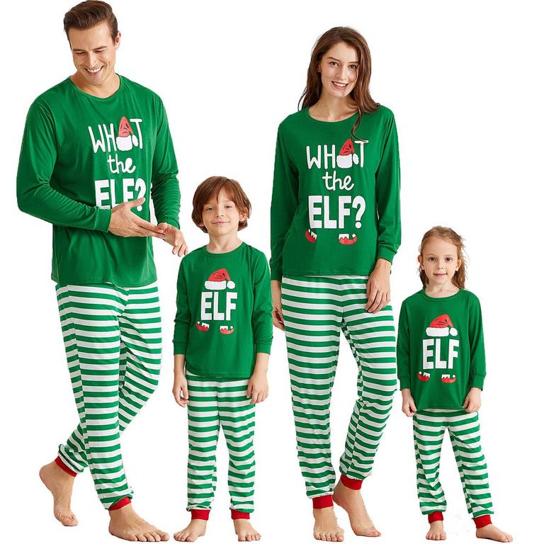 ELF CHRISTMAS PJ MEN L