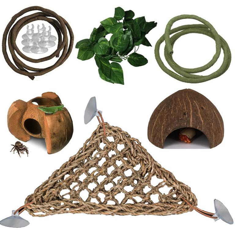 6PCS GECKO HAMMOCK