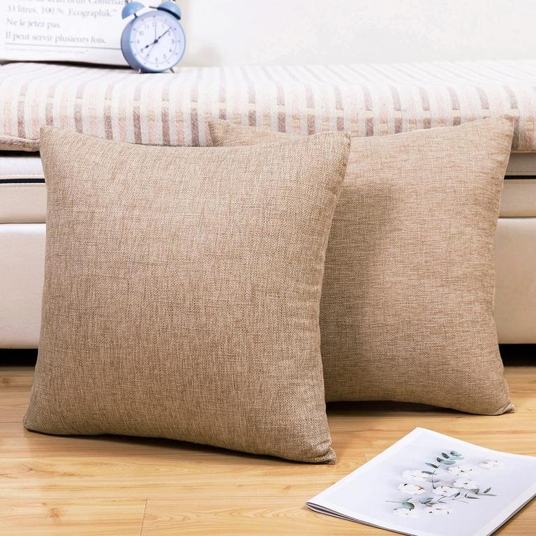 JEPEAK 24X24 LINEN PILLOW COV