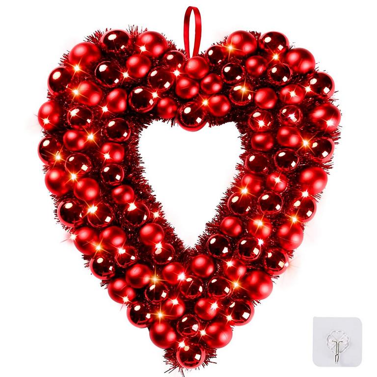 SGGVECSY 18IN HEART WREATH