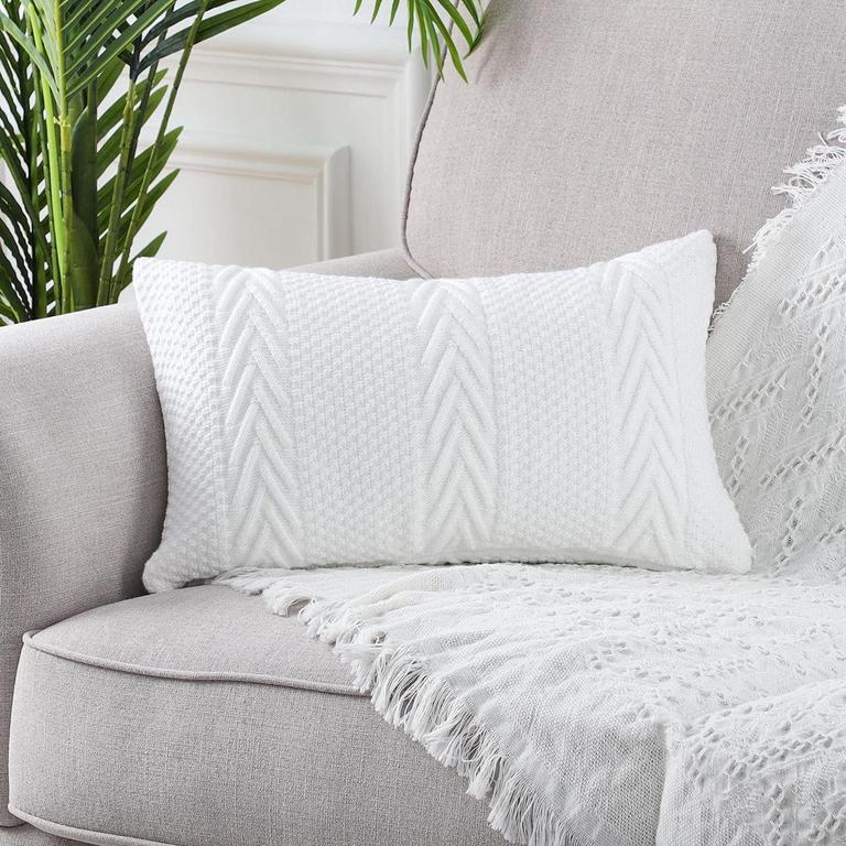 MANDIOO KNITTED PILLOW COVER