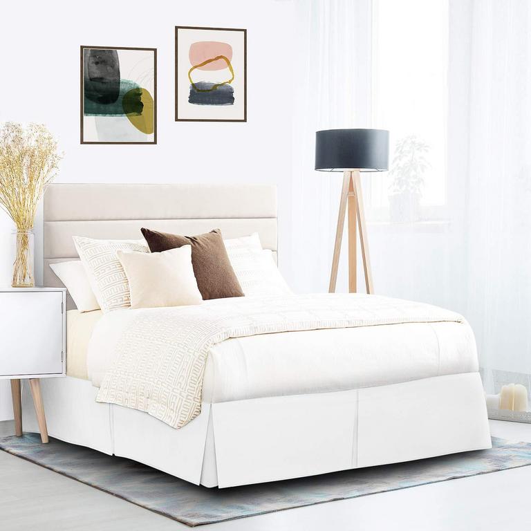 NESTL FULL BED SKIRT WHITE