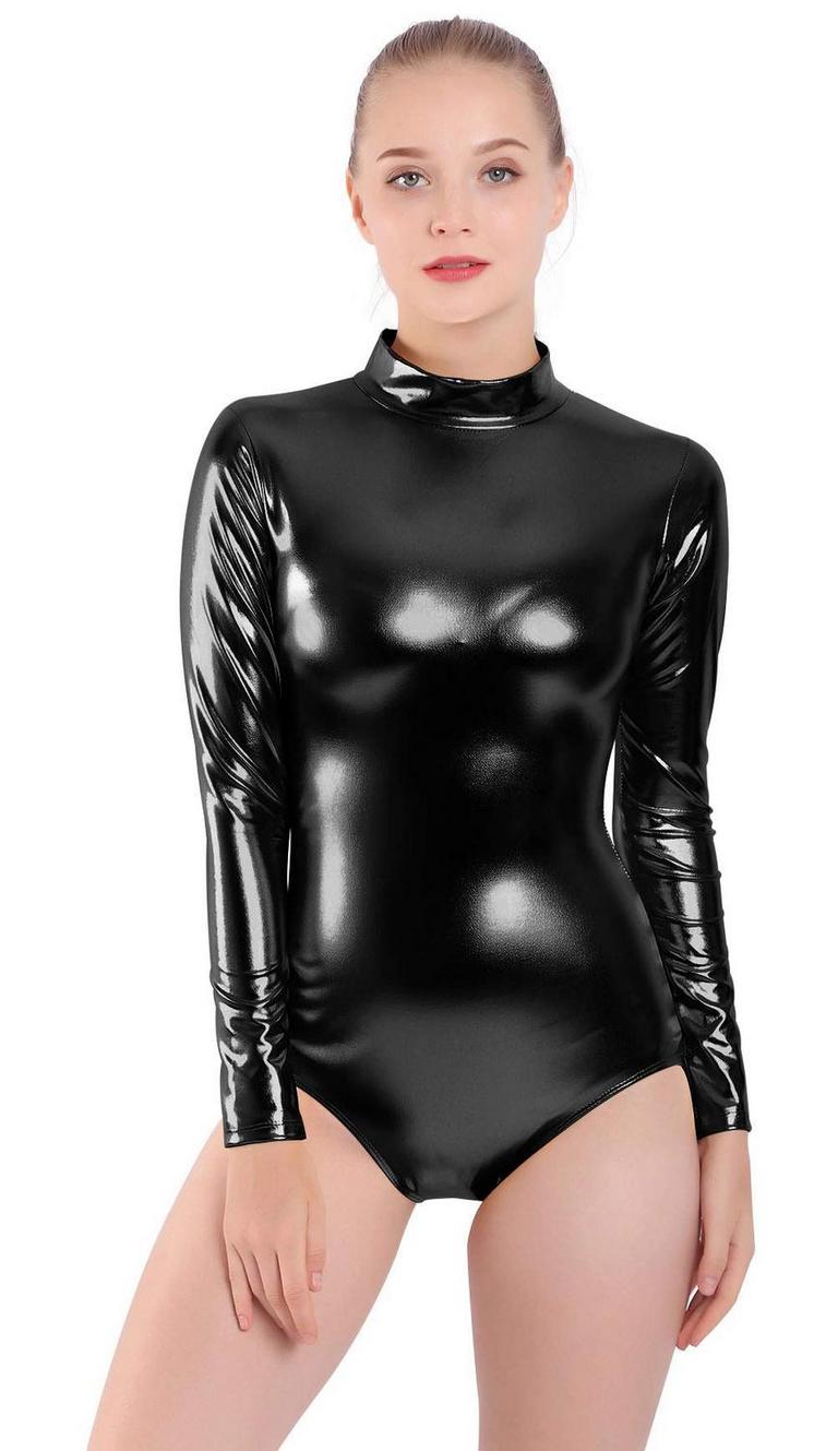 MVEFWARD METALLIC LEOTARD M