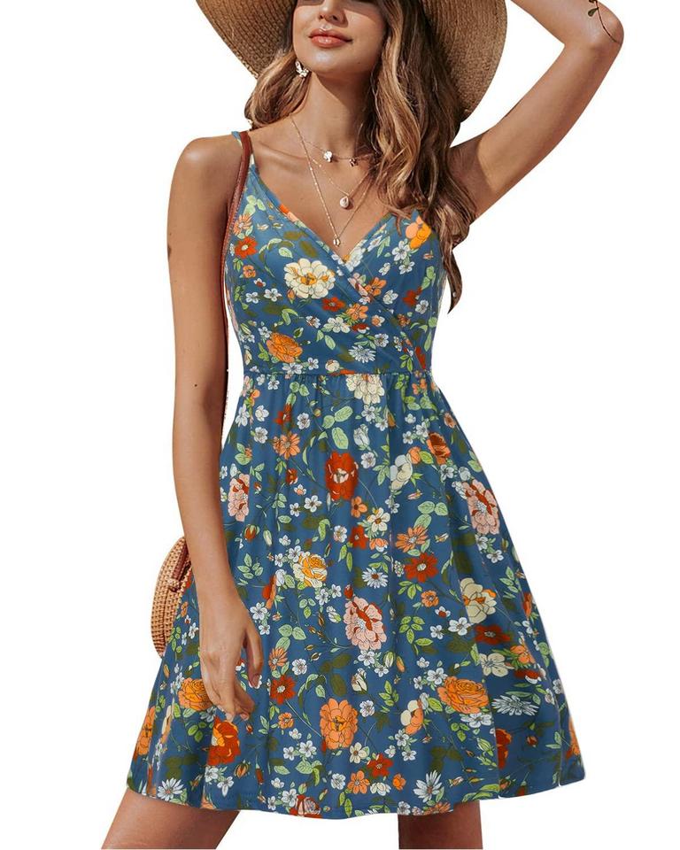 STYLEWORD FLORAL DRESS L