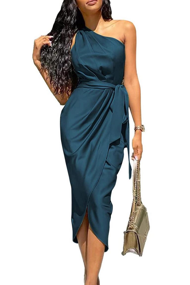 PRETTYGARDEN MIDI DRESS L