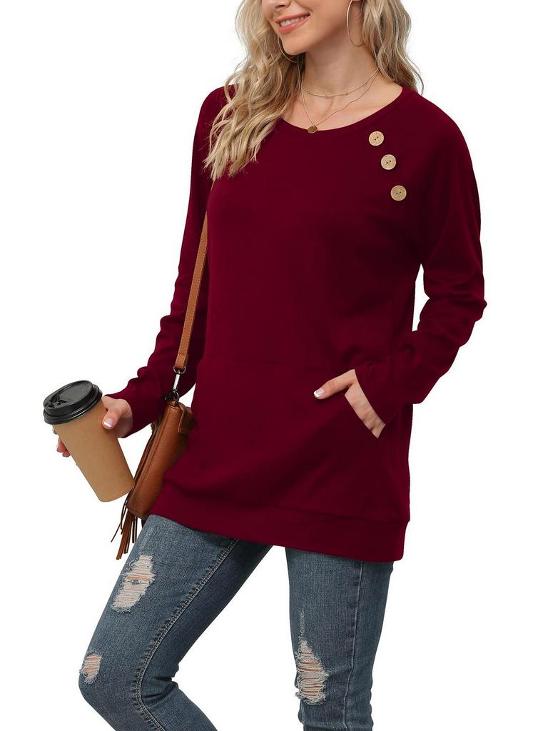 YINCRO TUNIC TOP M RED