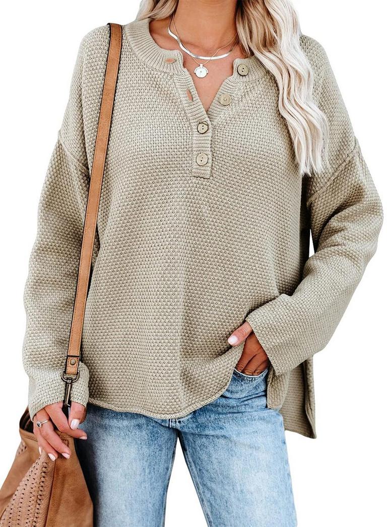 BLENCOT SWEATER S KHAKI