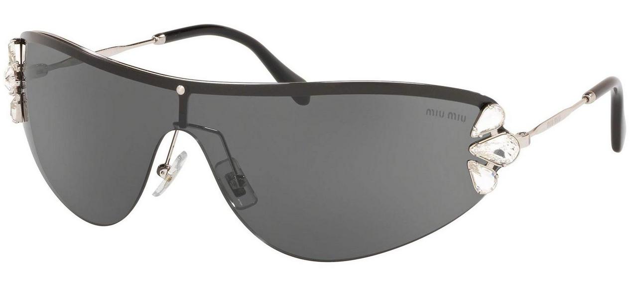 MIU MU SILVER SUNGLASSES