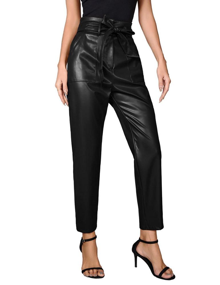 GRACE KARIN M LEATHER PANTS