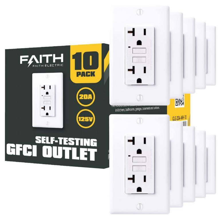 FAITH 20A GFCI OUTLETS
