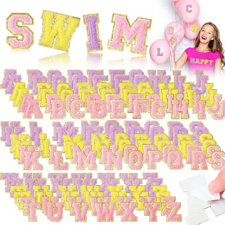 CHENILLE LETTER PATCHES