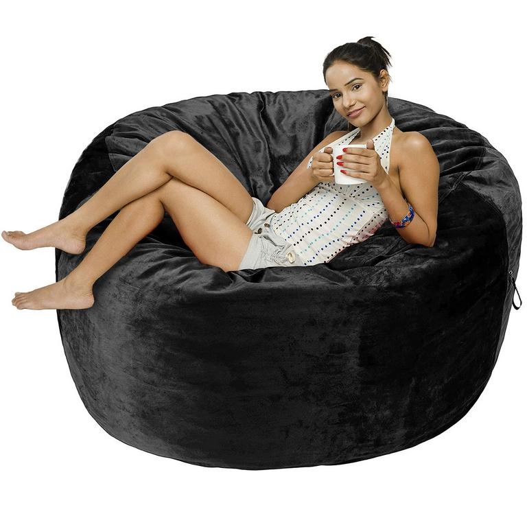 5’ MEMORY FOAM BEAN BAG CHAIR