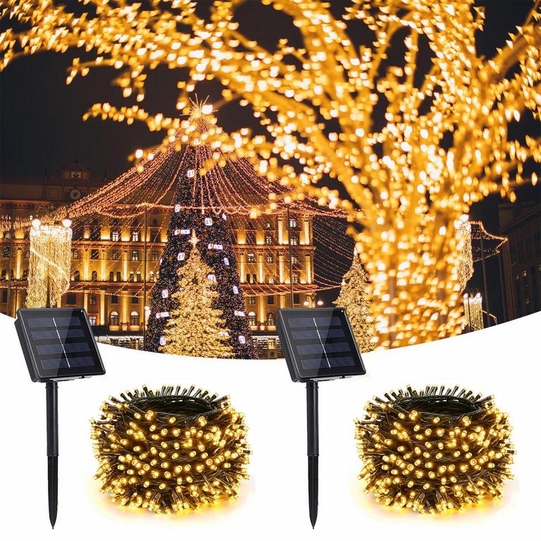JNAURB SOLAR STRING LIGHTS