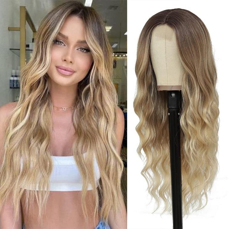 HMHIFI 26IN OMBRE BLONDE WIGS