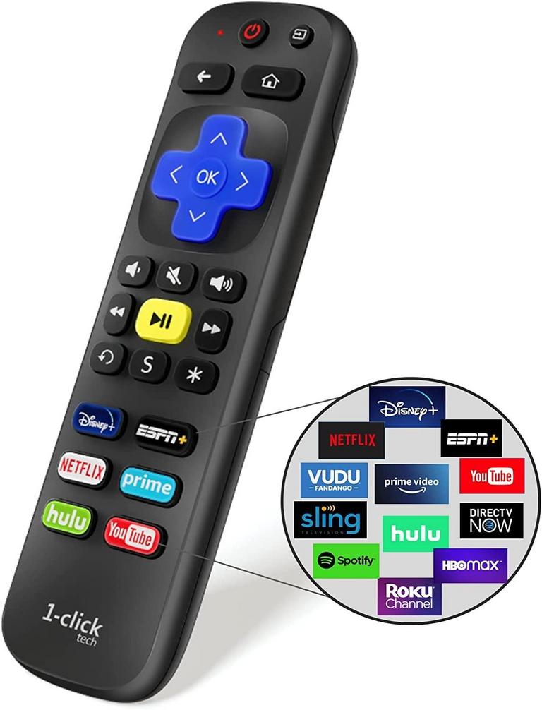 1-CLICKTECH ROKU REMOTES