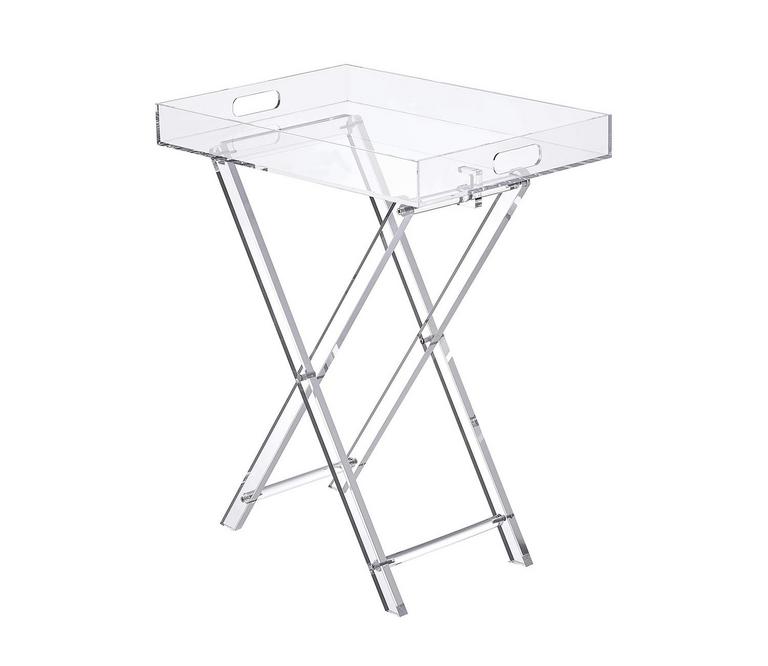 LIKENOW ACRYLIC TRAY TABLE