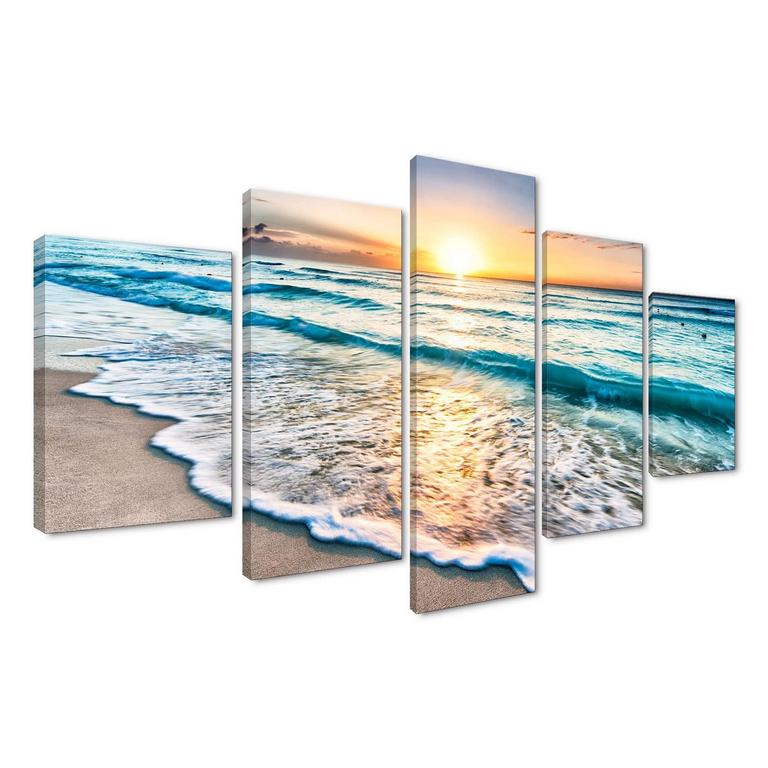 5-PC SUNRISE 60”X32” ARTWORK