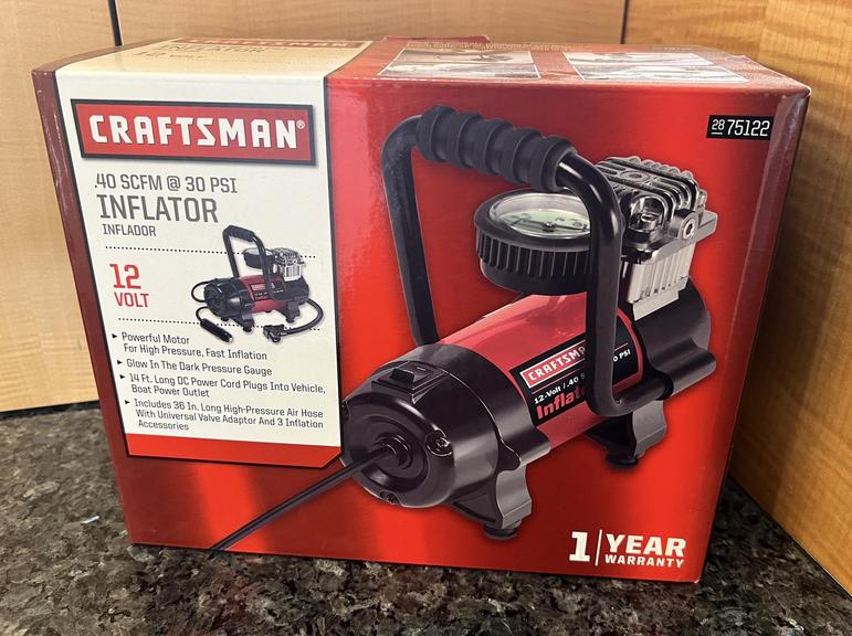 Auction Ohio Craftsman Inflator