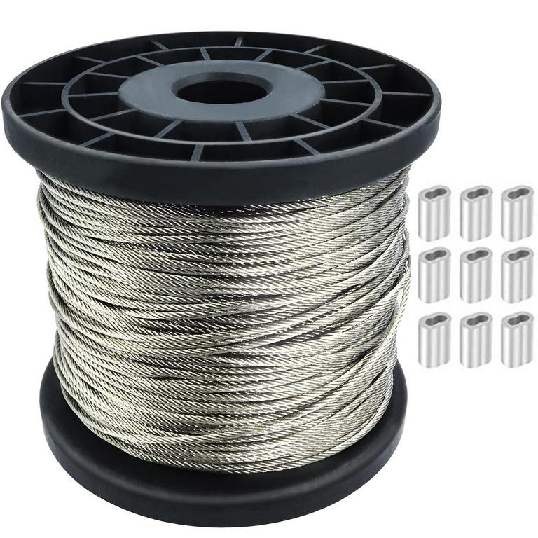 STEEL WIRE CABLE 328FT
