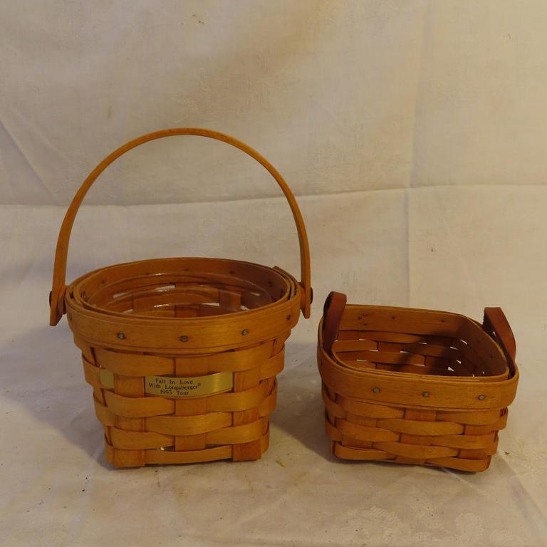 Auction Ohio Signed Longaberger Baskets