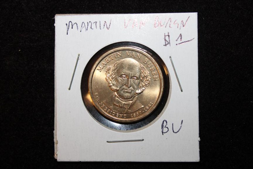 Auction Ohio Martin Van Buren Dollar