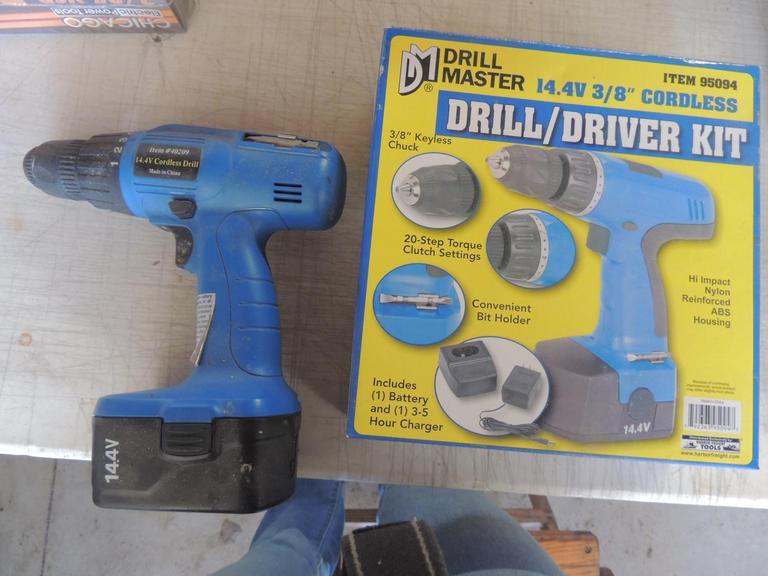 Drill master cordless online drill