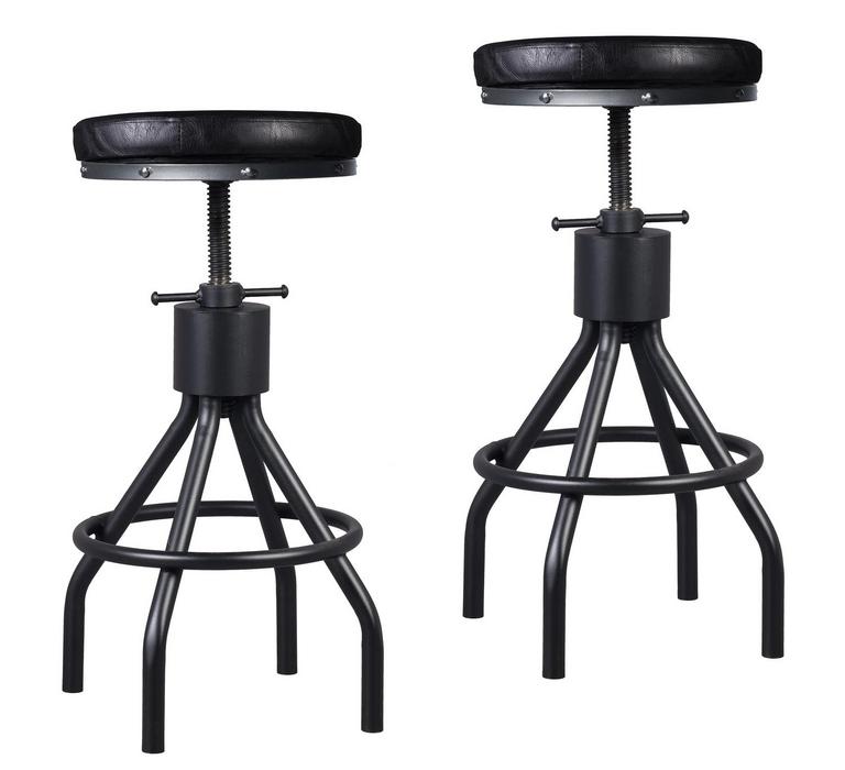 2 LOKKHAN BAR STOOLS