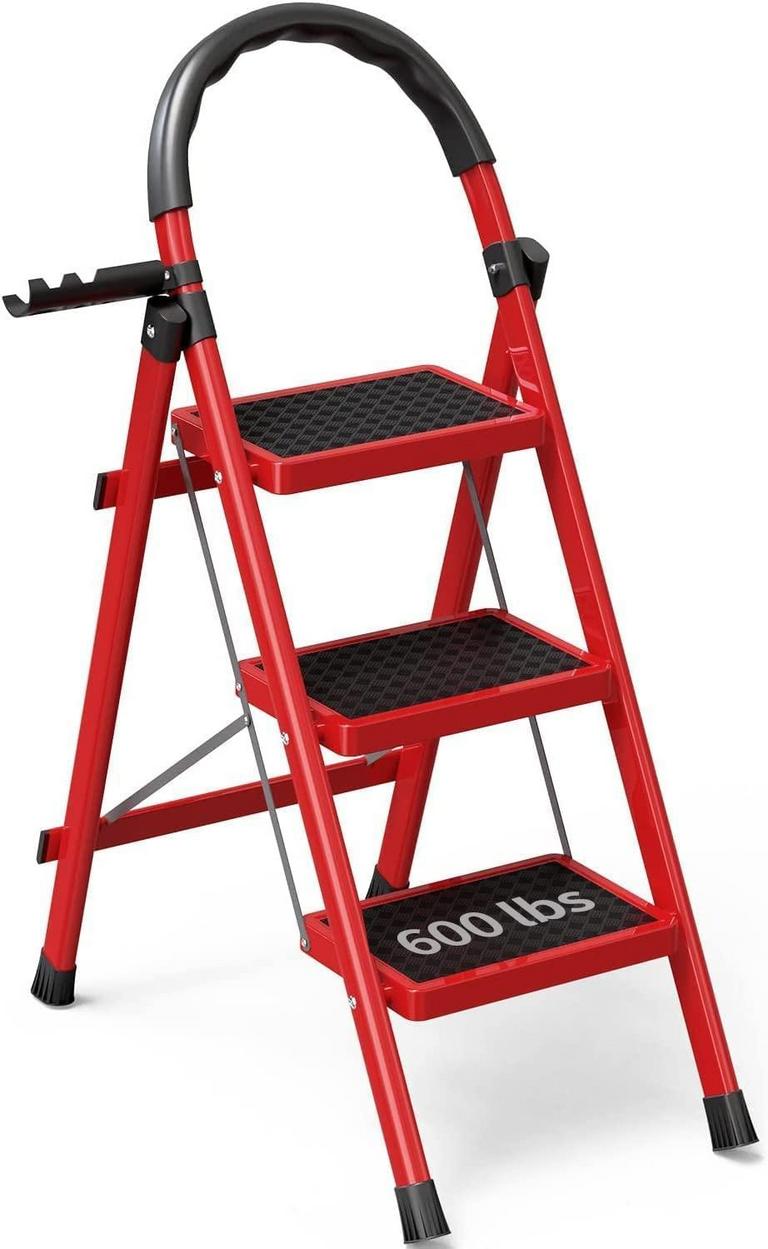 3 STEP FOLDING LADDER
