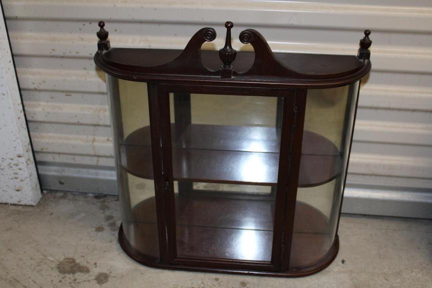 Butler curio deals cabinet