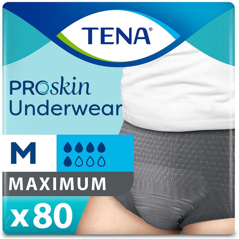80 TENA PROSKIN MED UNDERWEAR