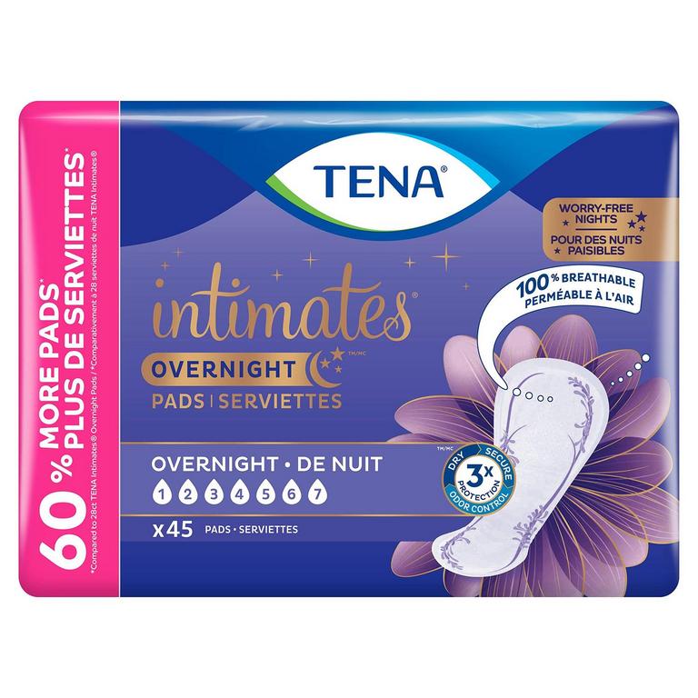 90 TENA INTIMATES PADS